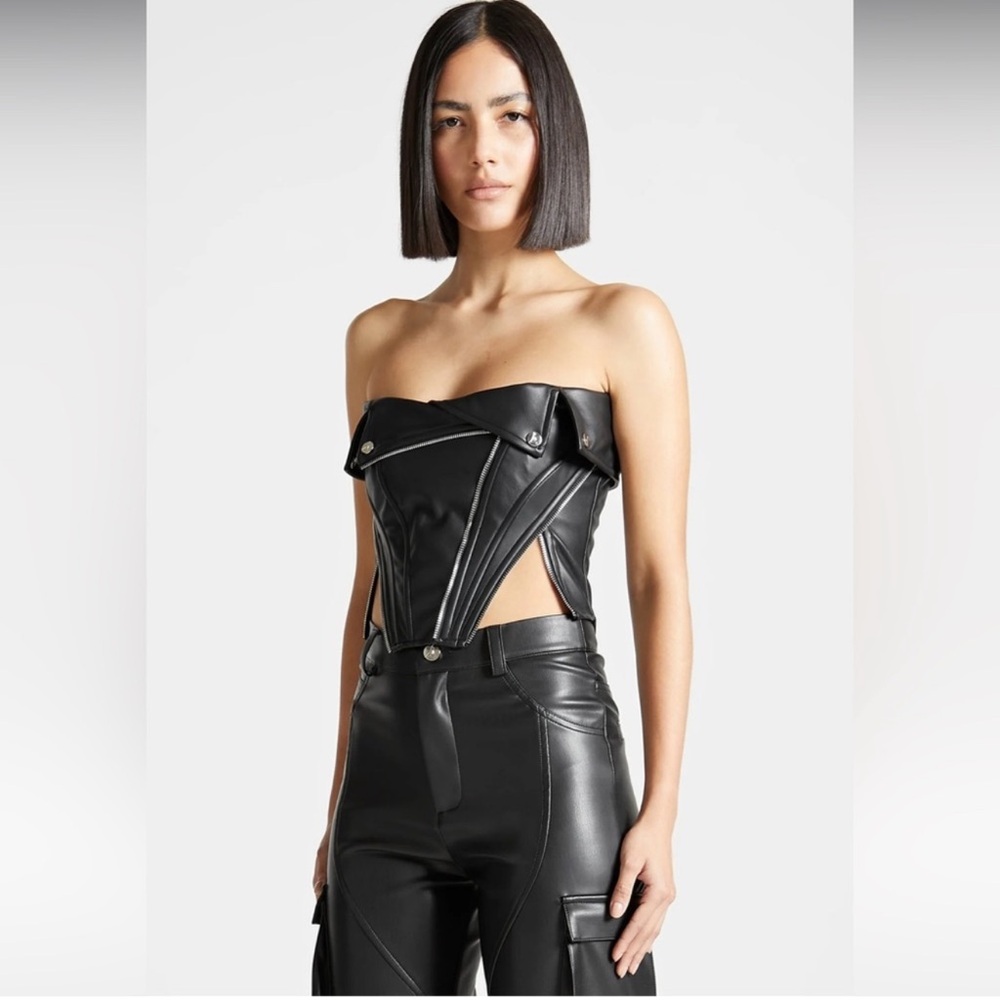 Maniere De Voir Biker Corset